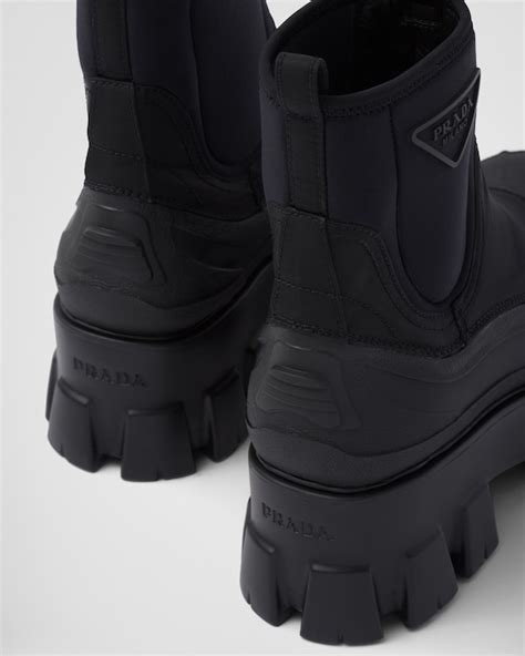 prada nylon shorts black|monolith re nylon boots.